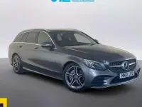 Second-hand Mercedes C220 AMG line 194 CP (142 kW) 2020 Gri Break