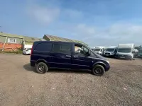 Used Mercedes Vito 2009 Mauve/purple Van