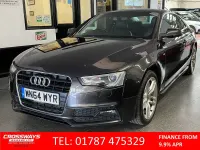 Used Audi A5 S-Line 177 HP (130 kW) 2014 Grey Coupe