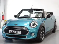 Used Mini Cooper Cabriolet Exclusive 136 HP (100 kW) 2018 Turquoise Cabriolet