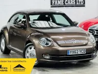 Used VW Beetle Design 105 HP (77 kW) 2012 Brown Hatchback