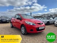 Usado Mazda 2 75 HP (55 kW) 2010 Vermelho Citadino