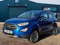 Used Ford Ecosport Titanium 125 HP (91 kW) 2019 Blue SUV