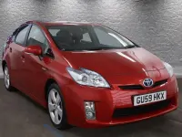 Used Toyota Prius 136 HP (100 kW) 2009 Red Hatchback
