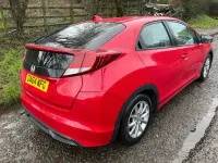 Used Honda Civic S 2014 Red Hatchback