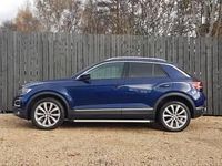 Used VW T-Roc SEL 150 HP (110 kW) 2018 Blue SUV