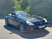 Used Mercedes SLK200 2008 Black Cabriolet