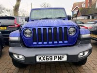 Used Jeep Wrangler Sahara 272 HP (200 kW) 2019 Blue SUV