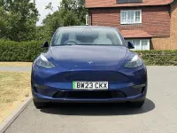 Used Tesla Model Y Long Range AWD 378 kW (514 HP) 2023 Blue SUV