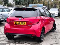 Used Toyota Yaris Hybrid Design 2016 Red Hatchback
