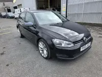 Used VW Golf VII S 105 HP (77 kW) 2013 Black Hatchback