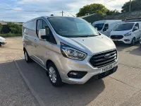 Used Ford Transit Custom Limited 130 HP (95 kW) 2021 Silver Van