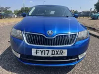 Used Skoda Rapid SE 115 HP (84 kW) 2017 Blue Hatchback