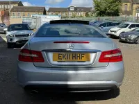 Begagnad Mercedes E220 2011 Silver Sportkupé