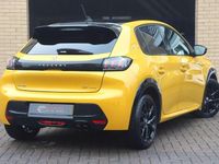Used Peugeot 208 GT-line 2020 Yellow Hatchback