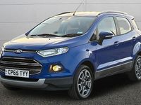 Used Ford Ecosport Titanium 95 HP (69 kW) 2016 Blue SUV
