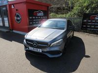 Begagnad Mercedes CLA220 AMG line 2019 Grå Sedan