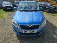 Gebraucht Skoda Fabia SE 2014 Blau Kombi