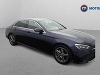 Used Mercedes E200 AMG line 200 HP (147 kW) 2022 Blue Sedan