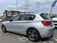 Used BMW 116 Sport Line 116 HP (85 kW) 2015 Silver Hatchback