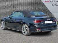 Used Audi A5 Cabriolet S-Line 190 HP (139 kW) 2019 Black Cabriolet