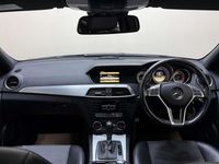Begagnad Mercedes C180 156 HK (114 kW) 2011 Svart Sedan