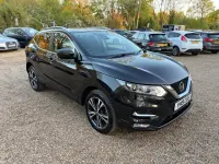 Used Nissan Qashqai N-Connecta 115 HP (84 kW) 2019 Black SUV