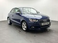 Used Audi A1 Sport 95 HP (69 kW) 2018 Blue Hatchback