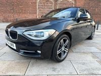 Used BMW 120 Sport Line 2014 Black Hatchback