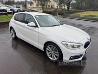 Used BMW 116 Sport Line 2017 White Hatchback