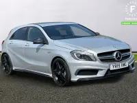 Used Mercedes A45 AMG AMG 381 HP (280 kW) 2015 Silver Hatchback