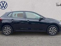 Used VW Polo Life 95 HP (69 kW) 2025 Black Hatchback