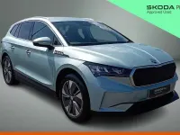 Used Skoda Enyaq iV Suite 147 kW (200 HP) 2022 Arctic silver metallic SUV