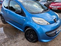 Used Peugeot 107 68 HP (50 kW) 2007 Blue Hatchback