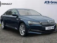 Used Skoda Superb SE L 214 HP (157 kW) 2020 Blue Hatchback