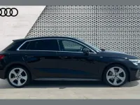 Used Audi A3 S-Line 147 HP (108 kW) 2021 Black Sedan