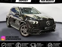 Used Mercedes GLE350 AMG line 2020 Black SUV
