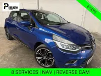 Used Renault Clio Dynamique 90 HP (66 kW) 2018 Blue Hatchback