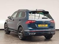Used VW Tiguan R-line 150 HP (110 kW) 2021 Blue SUV
