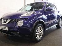 Used Nissan Juke N-Connecta 110 HP (80 kW) 2016 Blue SUV
