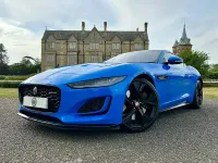 Used Jaguar F-Type Supercharged 450 HP (330 kW) 2021 Blue Coupe