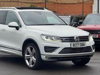 Used VW Touareg R-line Plus 262 HP (192 kW) 2017 White SUV