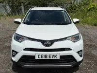 Used Toyota RAV4 143 HP (105 kW) 2018 White SUV