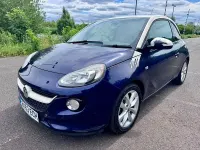 Used Vauxhall Adam Jam 70 HP (51 kW) 2013 Blue Hatchback