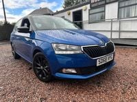 Used Skoda Fabia Colour Edition 75 HP (55 kW) 2018 Blue Hatchback