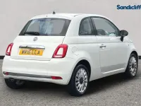 Used Fiat 500 Lounge 69 HP (50 kW) 2020 White Hatchback