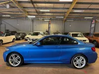 Used BMW 218 M Sport 136 HP (100 kW) 2015 Blue Coupe
