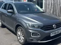 Used VW T-Roc SEL 150 HP (110 kW) 2018 Indium grey SUV