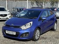 Used Kia Rio 107 HP (78 kW) 2013 Blue Hatchback