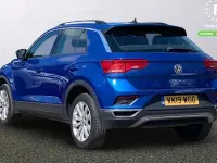 Used VW T-Roc SE 116 HP (85 kW) 2019 Blue SUV